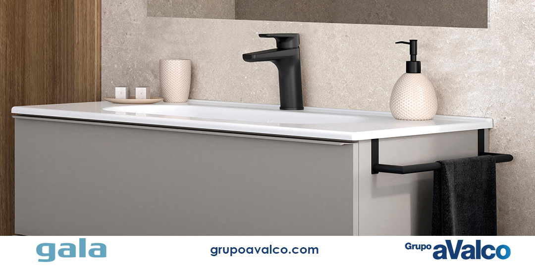 Gala presenta Sion, una serie de accesorios minimalista para baños modernos