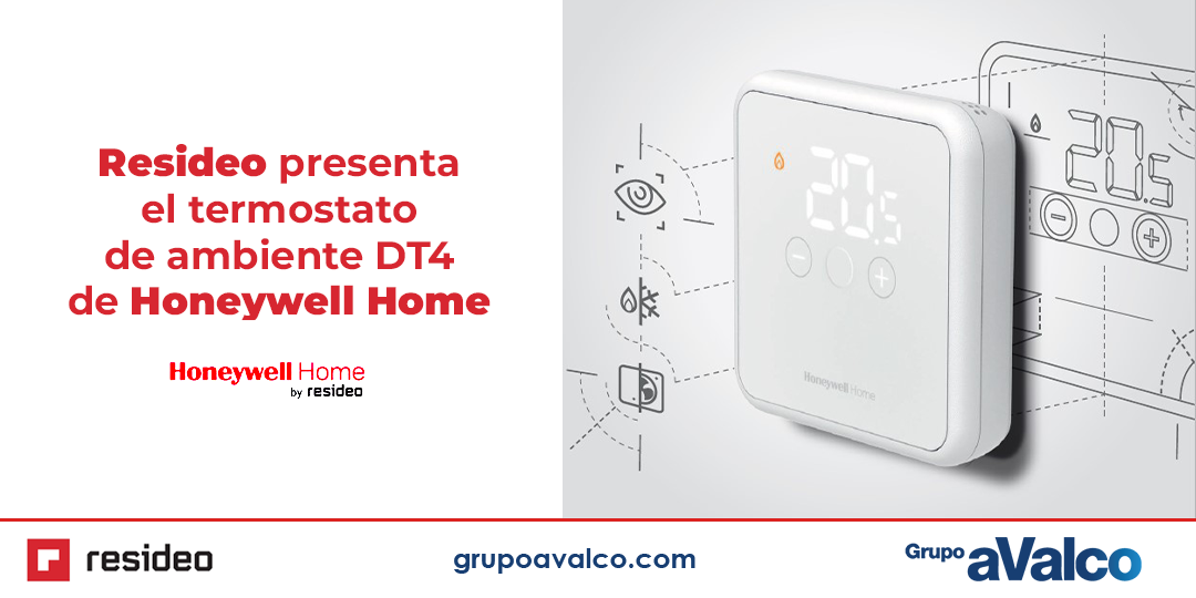 Termostatos de ambiente Honeywell Home DT4