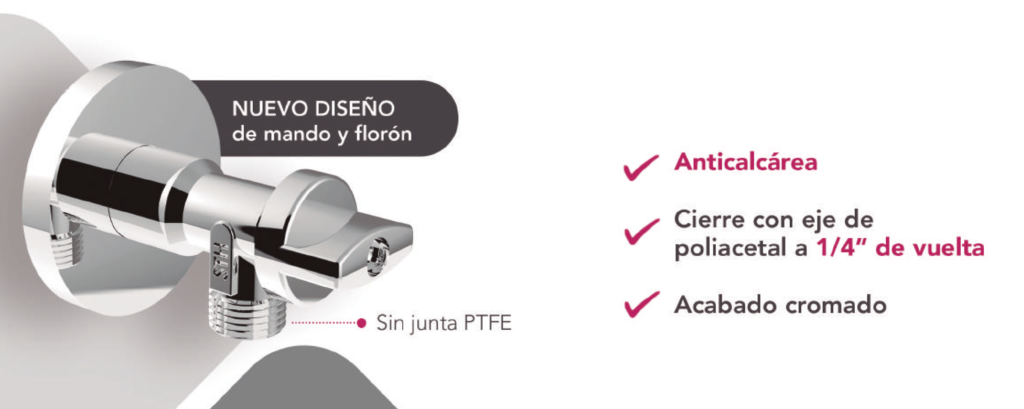 Standard Hidráulica lanza una nueva válvula de escuadra y un grifo lavadora  doble de la gama América • CONSTRUIBLE