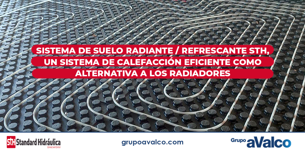 El sistema de suelo radiante/refrescante StH como alternativa a los radiadores