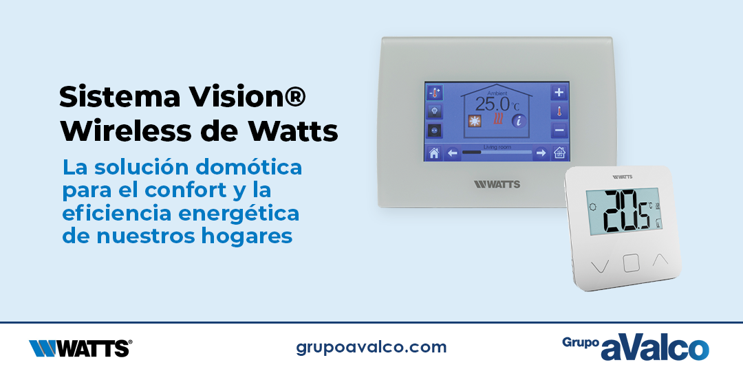 Sistema Vision® Wireless de Watts
