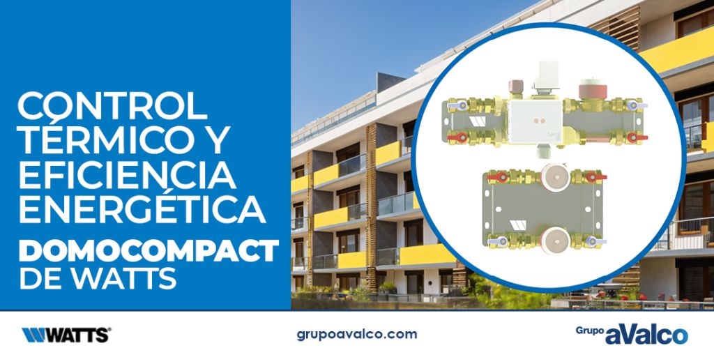 Watts lanza DOMOCOMPACT: Innovación en control térmico y eficiencia energética