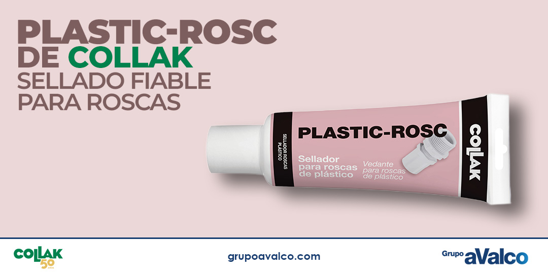 PLASTIC-ROSC de COLLAK: sellado fiable para roscas