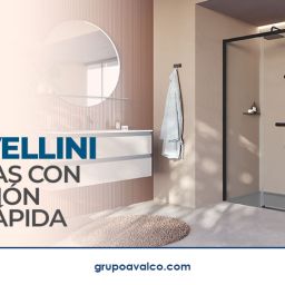 CLICK de NOVELLINI: mamparas con instalación ultrarrápida