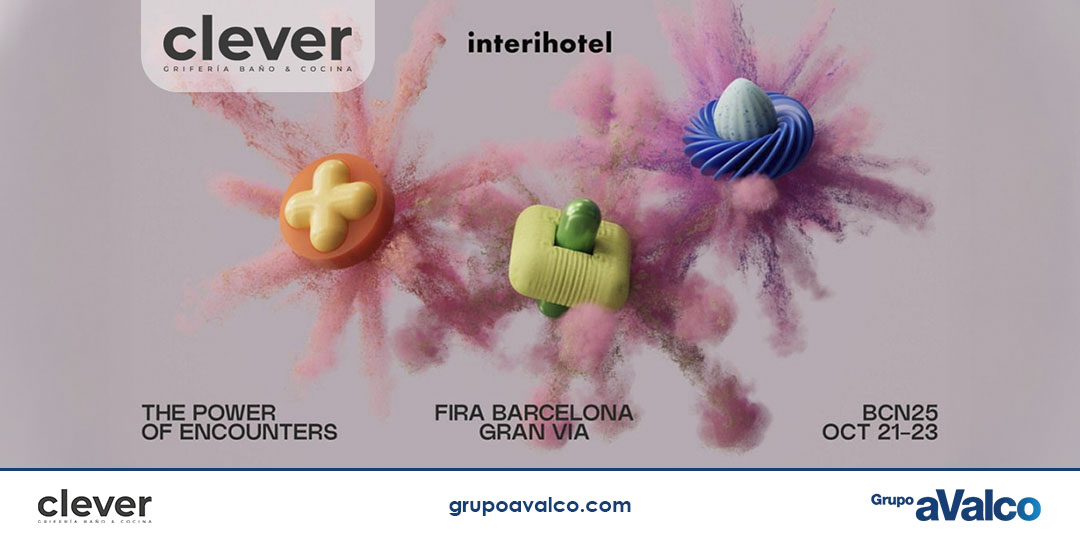 CLEVER en Interihotel: Grifería para el canal contract