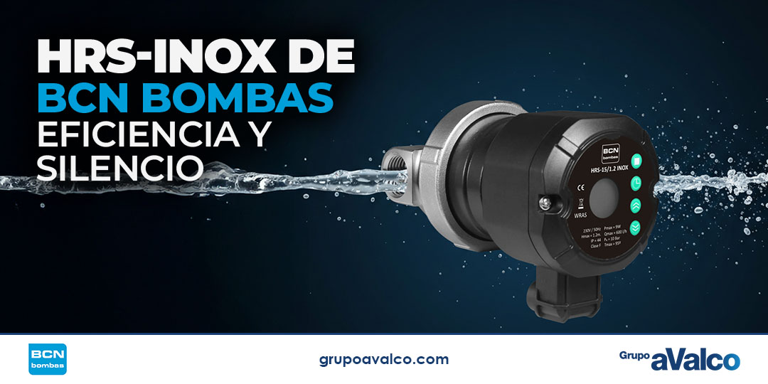 HRS-INOX de BCN BOMBAS: eficiencia y silencio