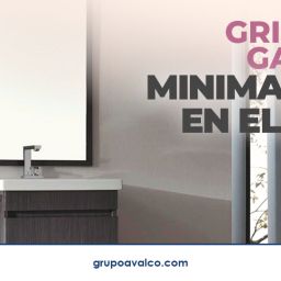 Minimalismo en el baño con GRIFERÍAS GALINDO