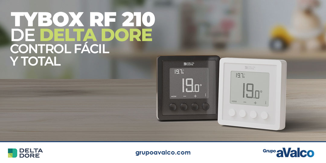 Tybox RF 210 de DELTA DORE: Control fácil y total