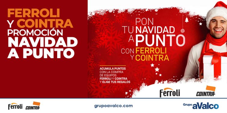 Promoción Navidad A Punto con FERROLI y COINTRA