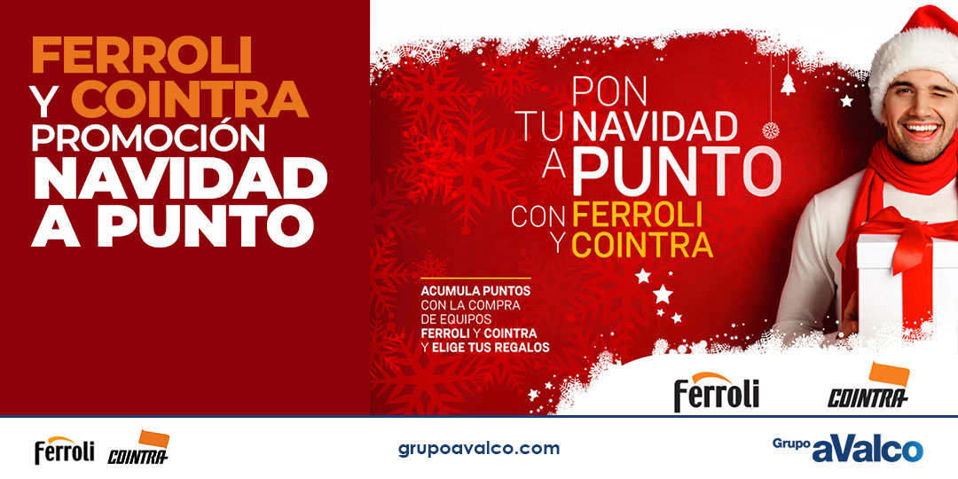 Promoción Navidad A Punto con FERROLI y COINTRA