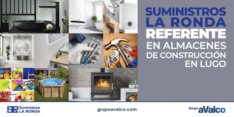 SUMINISTROS LA RONDA, referente en almacenes de construcción en Lugo