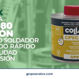 COLLAK presenta CPVC-80 PRESIÓN para tuberías