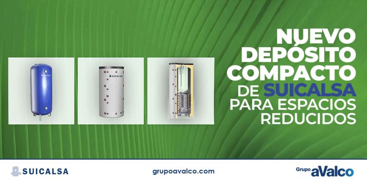 Depósito compacto de SUICALSA para espacios reducidos