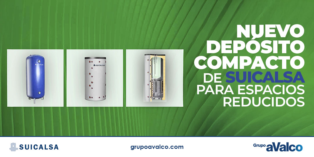 Depósito compacto de SUICALSA para espacios reducidos