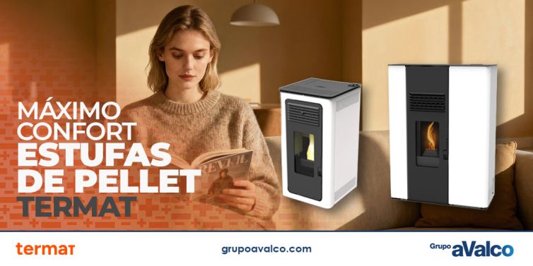Estufas de pellet TERMAT para el invierno