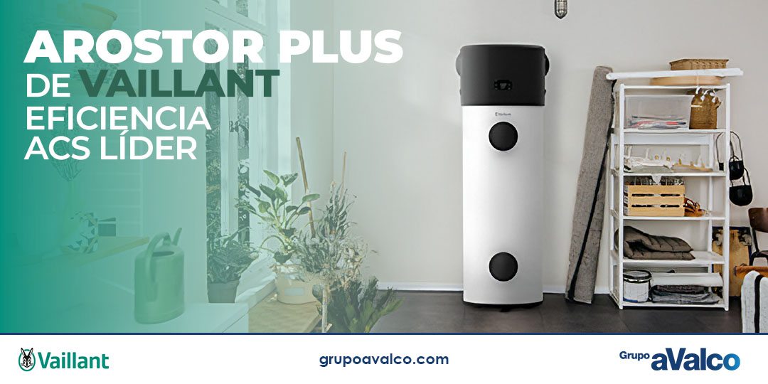 aroSTOR plus de VAILLANT: eficiencia ACS líder