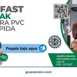 PVC-15 FAST de COLLAK: soldadura PVC extra rápida