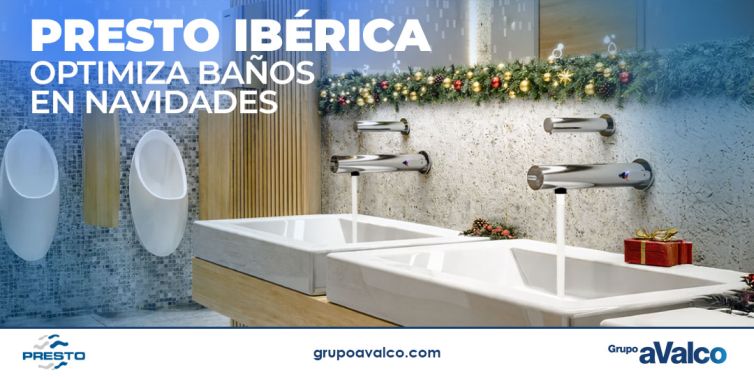 PRESTO IBÉRICA optimiza baños en navidades