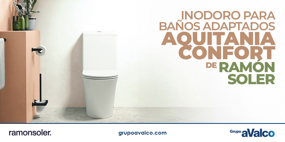 AQUITANIA CONFORT de RAMÓN SOLER para baños adaptados