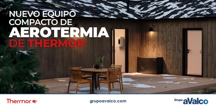 Nuevo equipo compacto de aerotermia de THERMOR