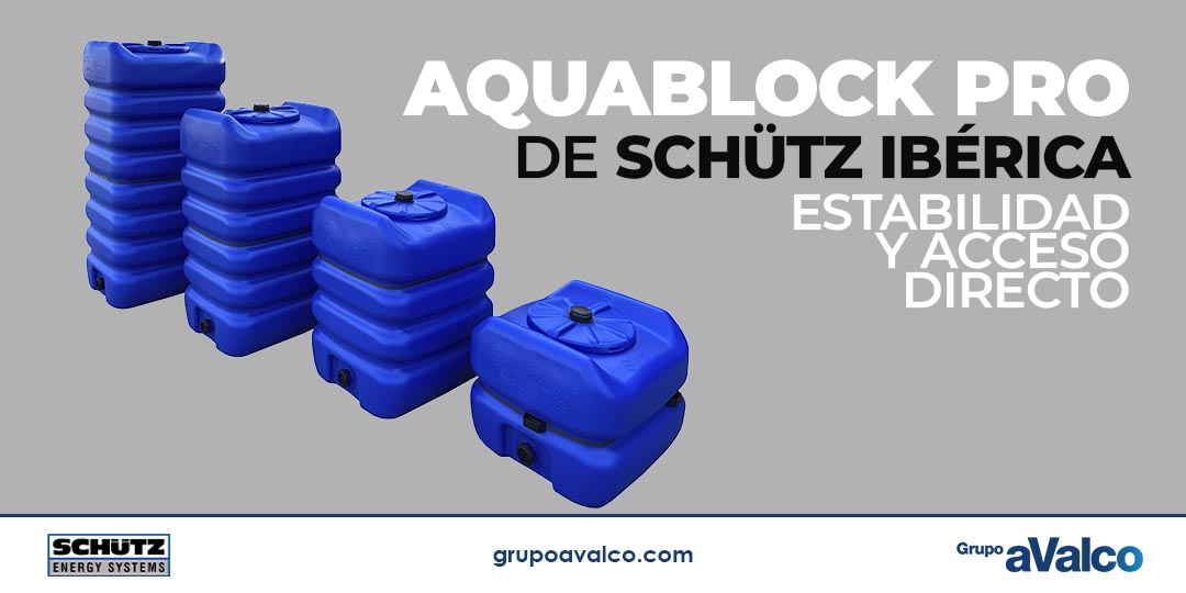 AQUABLOCK PRO de SCHÜTZ IBÉRICA: estabilidad y acceso directo
