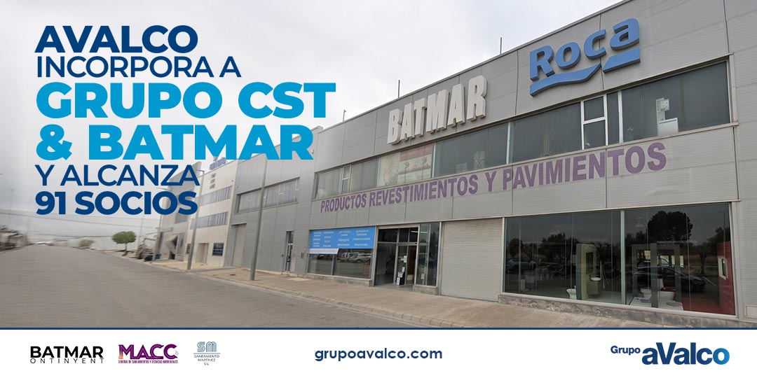 GRUPO AVALCO suma GRUPO CST & BATMAR y alcanza 91 socios