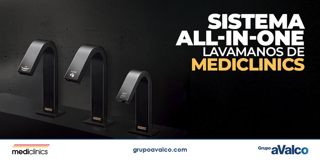 Sistema All-in-One lavamanos de MEDICLINICS