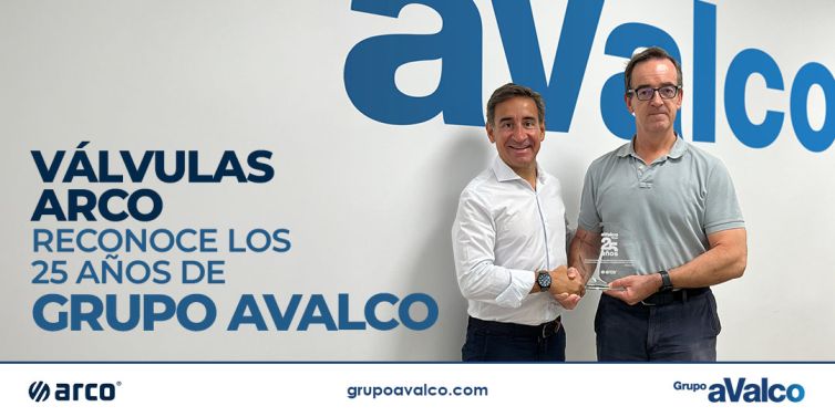 Válvulas ARCO reconoce los 25 años de aValco
