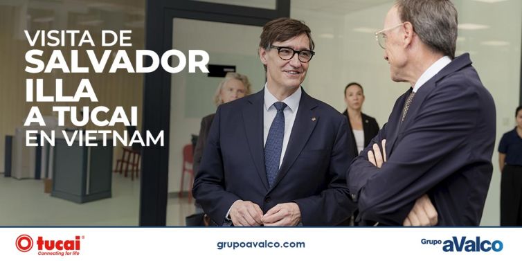 Visita de Salvador Illa a TUCAI en Vietnam