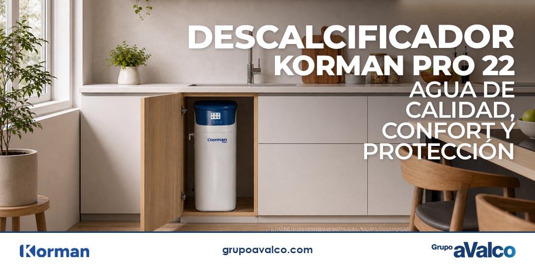 DESCALCIFICADOR KORMAN Pro 22 Litros