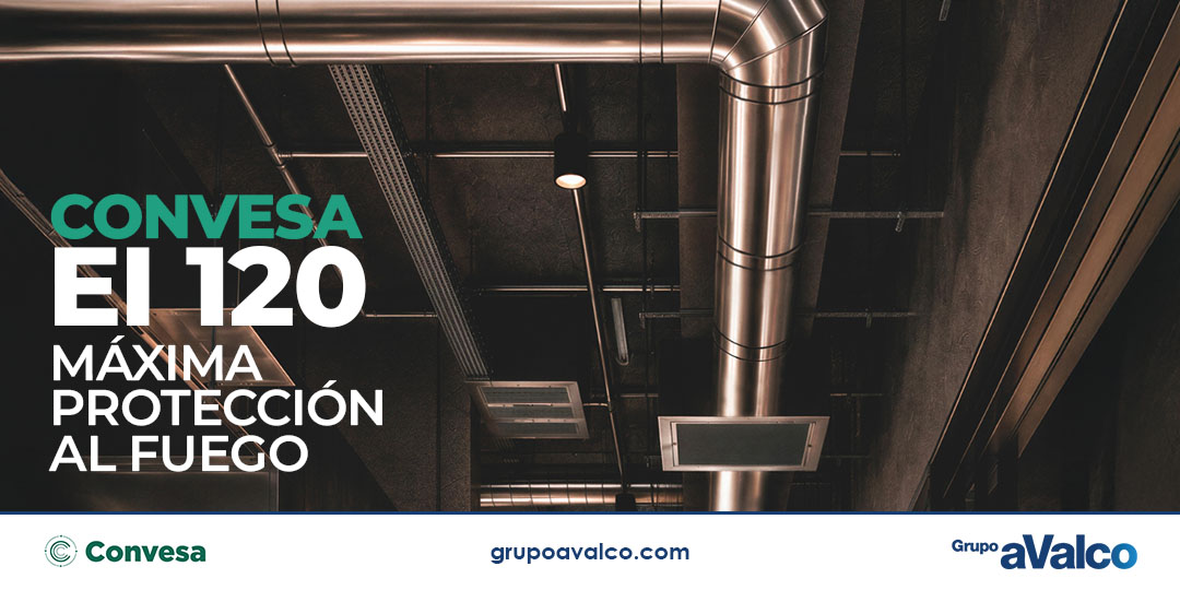 CONVESA EI 120, máxima protección al fuego