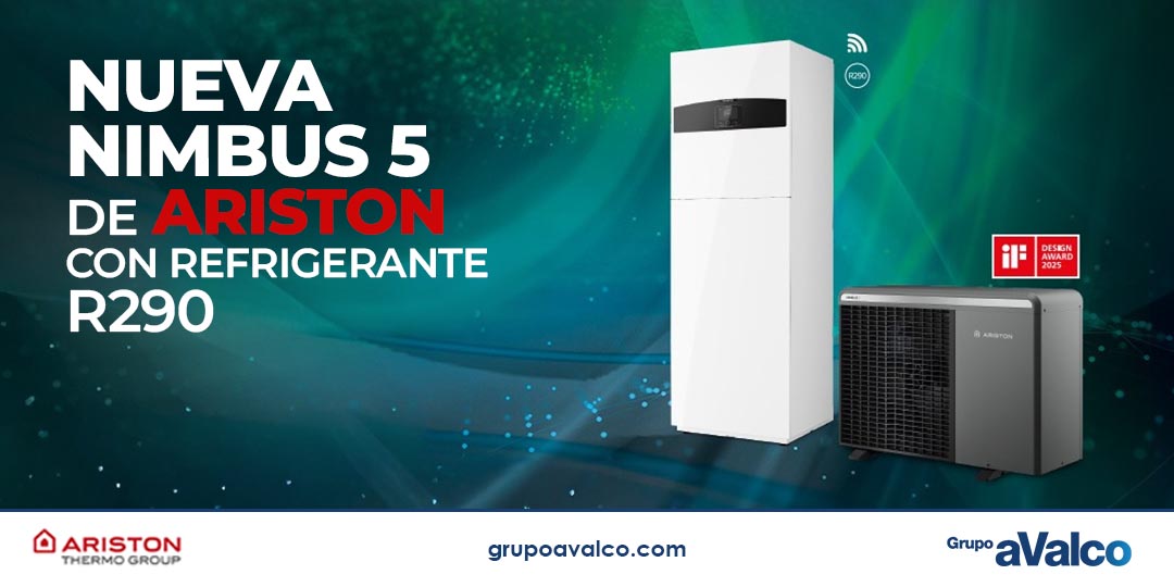 Nueva Nimbus 5 de ARISTON con refrigerante R290