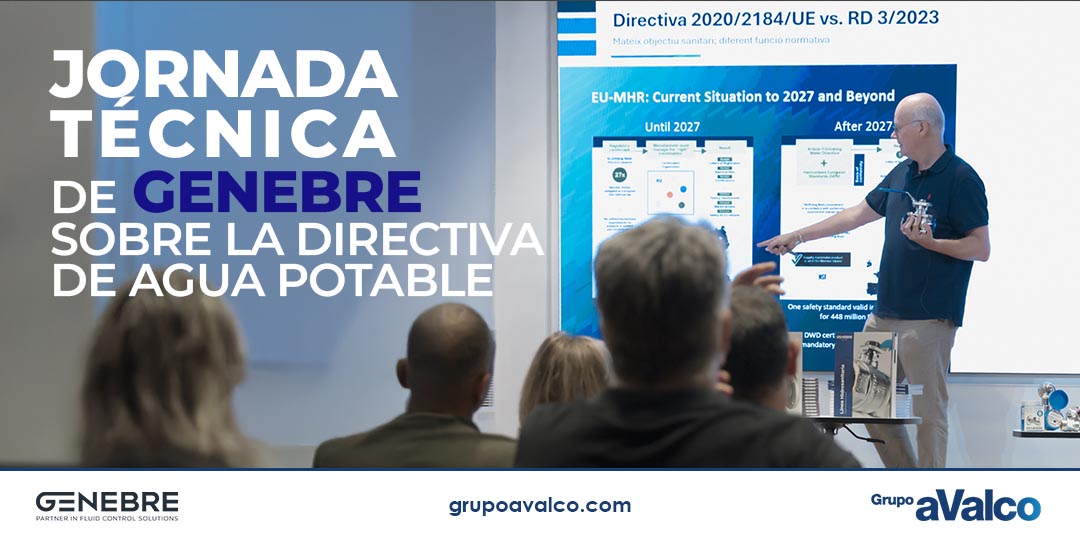 Jornada Técnica de GENEBRE sobre la Directiva de Agua Potable