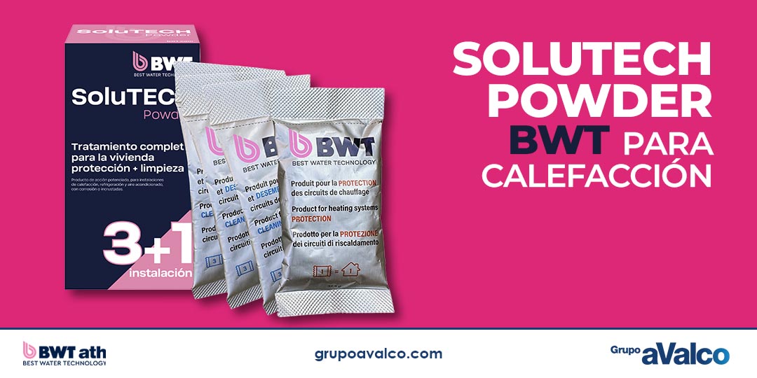 BWT SOLUTECH POWDER para calefacción