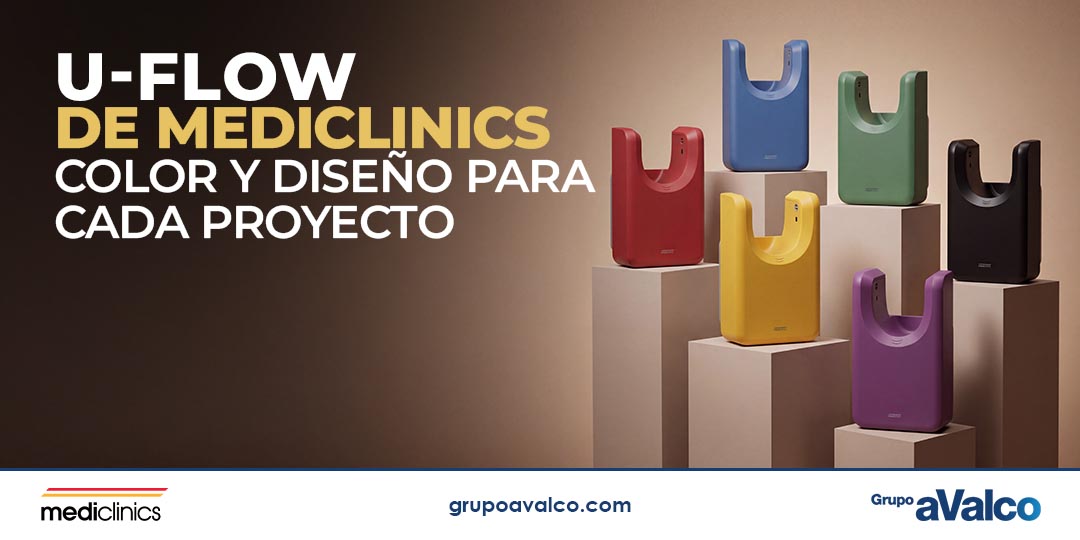 U-FLOW de MEDICLINICS: color y diseño para cada proyecto