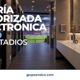 Grifería temporizada y electrónica PRESTO para estadios