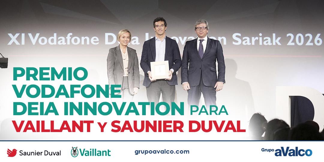 Premio Vodafone Deia Innovation para VAILLANT y SAUNIER DUVAL