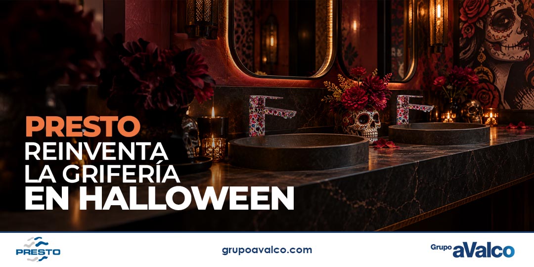 PRESTO reinventa la grifería en Halloween